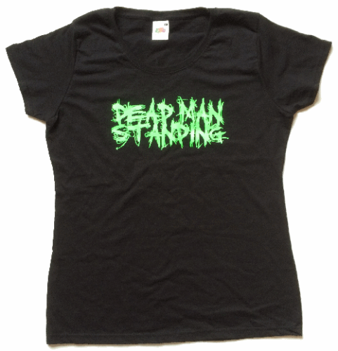 Dead Man Standing Girlie-Shirt "Logo"