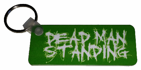 Dead Man Standing Keychain "Logo"
