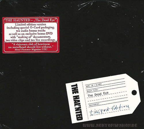 The Haunted "The Dead Eye" CD (Ltd. Edition)