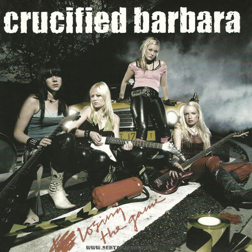 Crucified Barbara "Losing The Game" Single-Vinyl