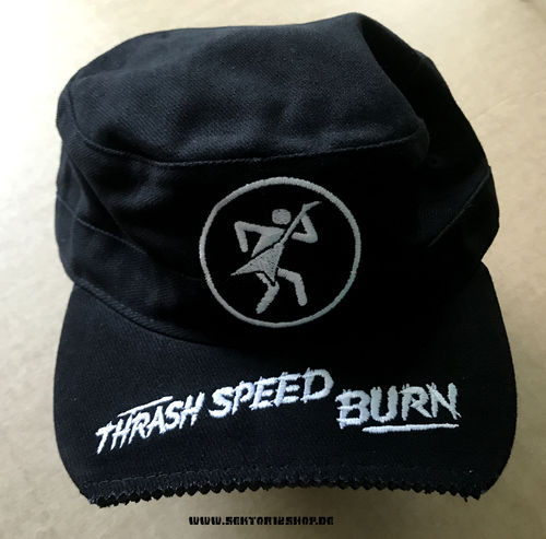 Thrash Speed Burn "Guitar Player Logo" Army-Cap
