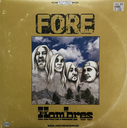 Fore "Hombres" LP (Black Vinyl)
