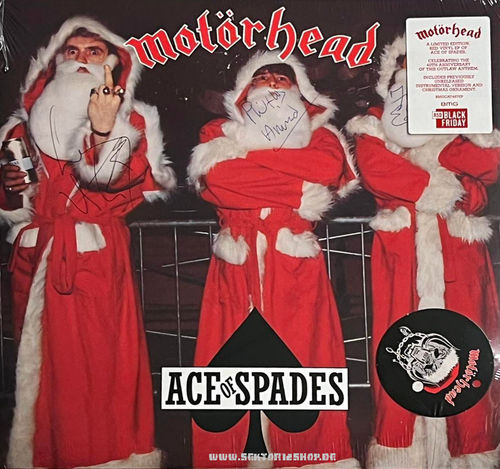 Motörhead "Ace Of Spades" Red Vinyl