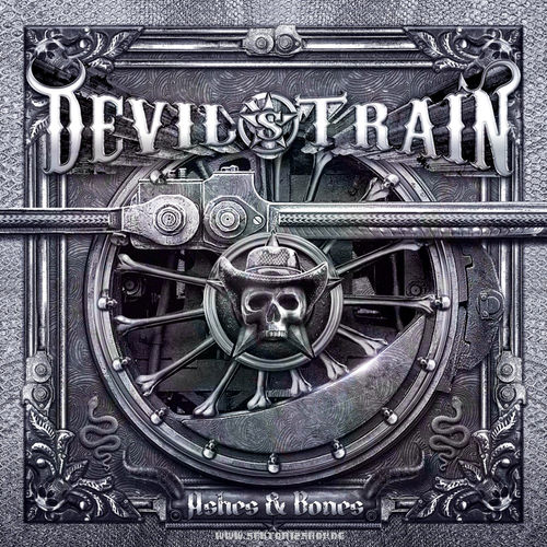 Devil's Train "Ashes & Bones" LP (Grey/Black Marbled Vinyl)