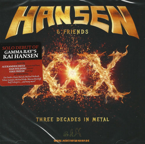 Hansen "Three Decades In Metal" CD