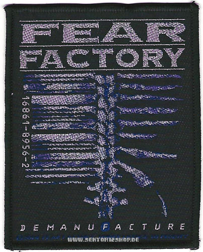 Fear Factory Patch "Demanufacture"