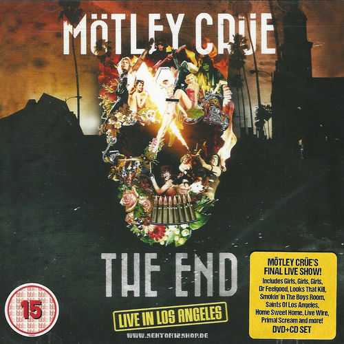 Mötley Crüe "The End Live In Los Angeles" CD+DVD
