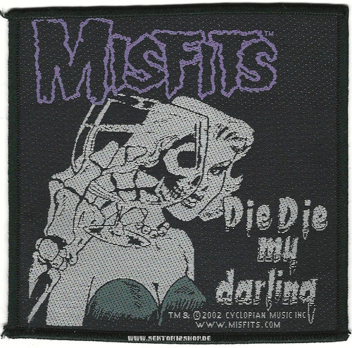 Misfits Patch "Die Die My Darling"